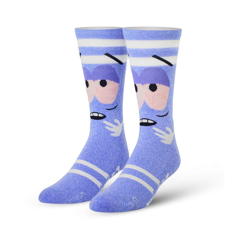 Odd Sox â€“ South Park Towelie Cartoon Design â€“ Novelty Crew Sock â€“ Large â€“ Soft Cotton Blend â€“ Funny Adult Humor Gift for Men & Women - Image 2